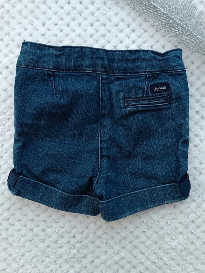 🔸 Short Jean Jacadi Stretch Fille 6 Mois🔸 - photo numéro 9