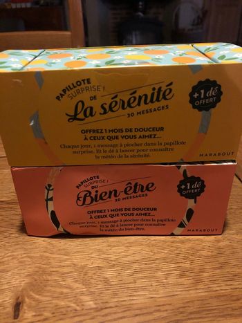 Papillote surprise marabout