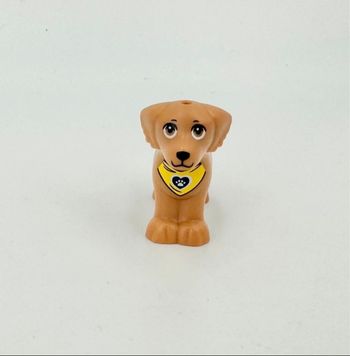 Lego Animaux Friends : grand chien avec bandana cœur - NEUF