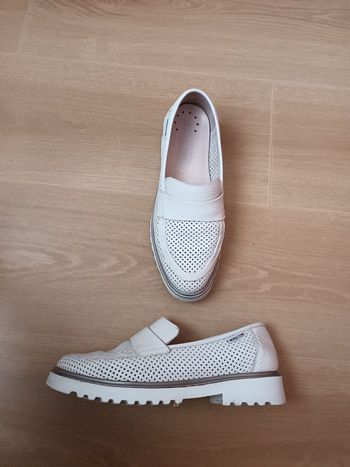 Mocassin printemps mephisto 37. 5 car us7 presque neuf printemps été