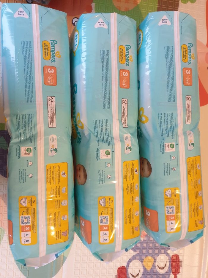 Pampers premium protection taille 3 - photo numéro 2