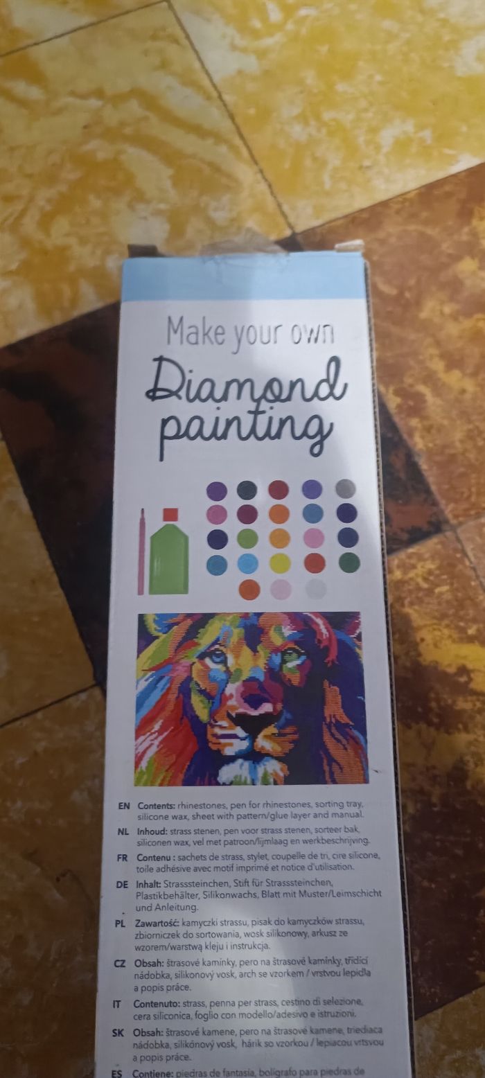 Diamond painting tigre - photo numéro 2