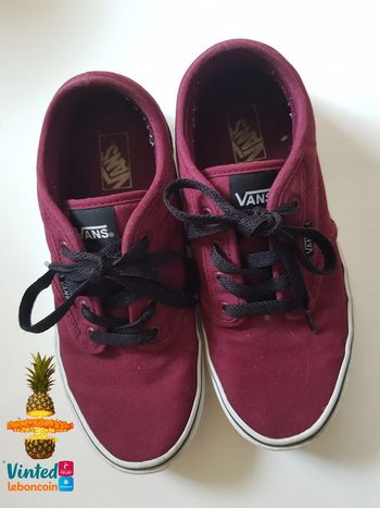 Vans bordeaux taille 37