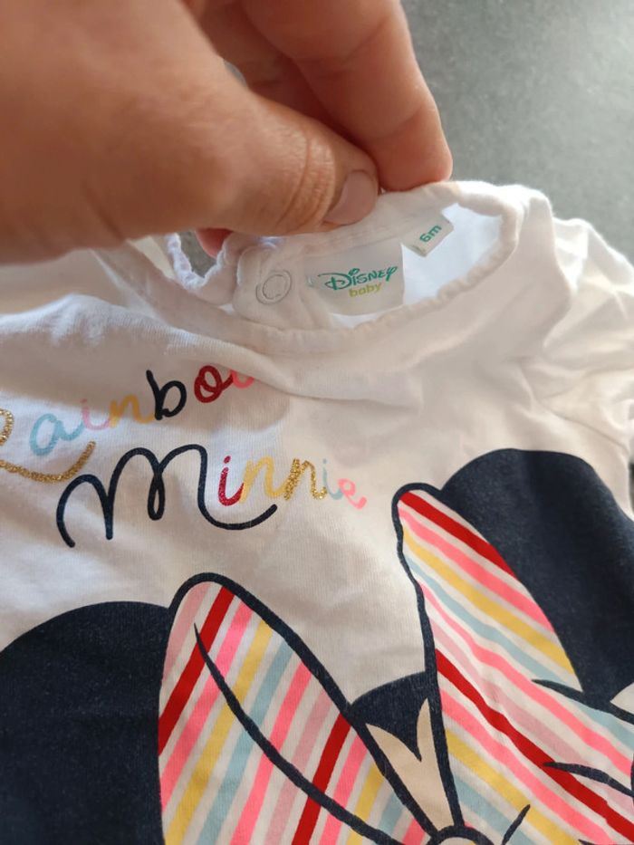 Ensemble 3 pièces Minnie 6 mois - photo numéro 4
