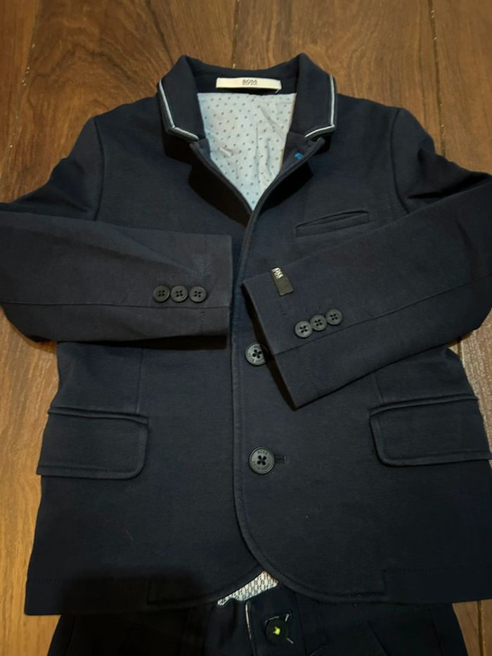 Veste de costume bleu marine Hugo Boss 3 ans 94 cm - photo numéro 3