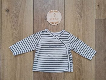 T-shirt brassière Vertbaudet 9 mois