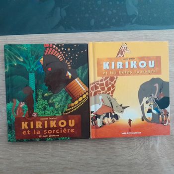 Lot 2 mini livres kirikou