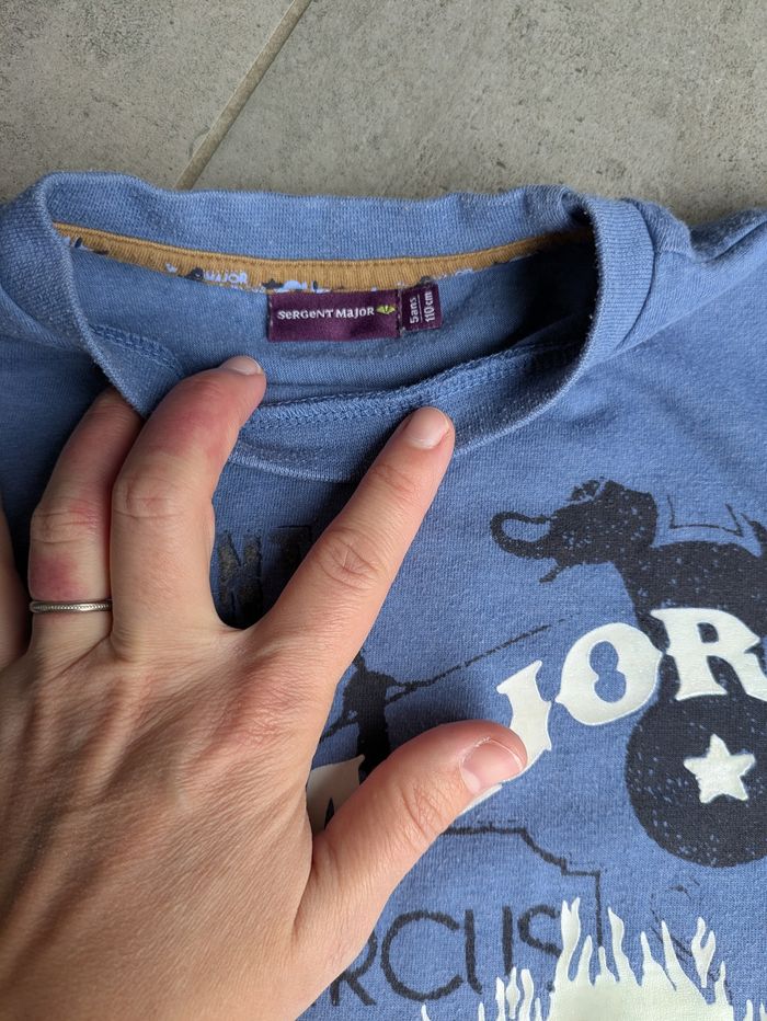 Tee shirt manches longues 5 ans cirque - photo numéro 2