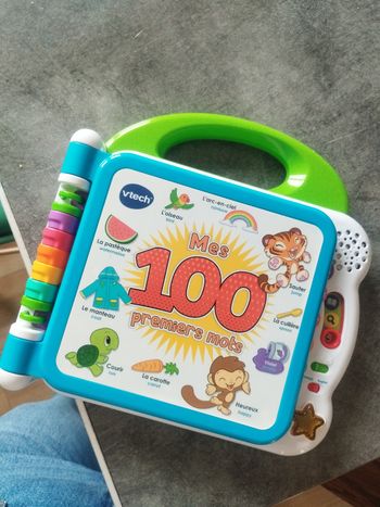 Livre interactif mes 100 premiers mots Vtech