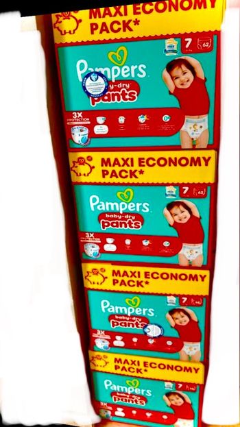 Couches Pampers, Baby, Dry, T7