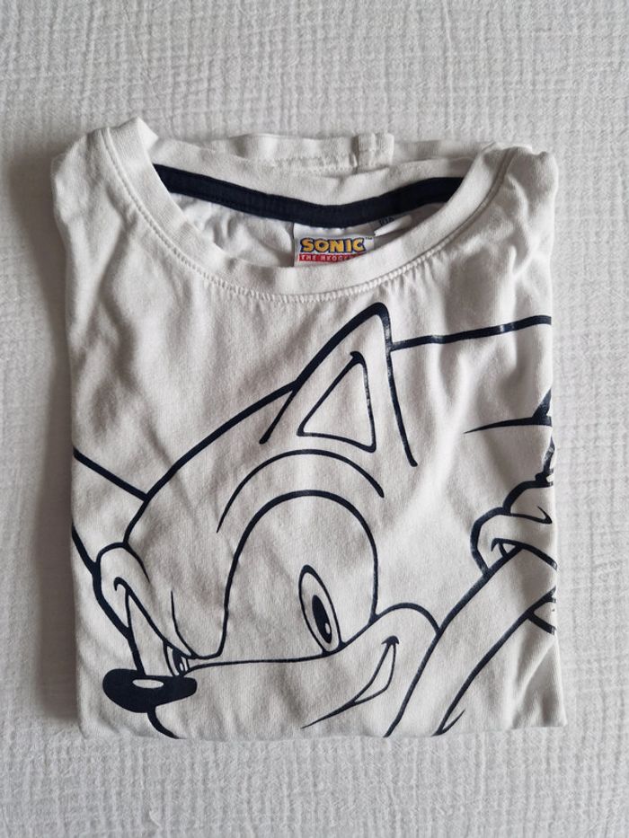 Tee-shirt manches longues Sonic 10 ans - photo numéro 2