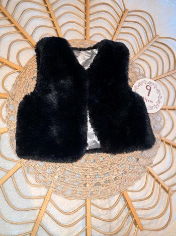 Boléro gilet noir