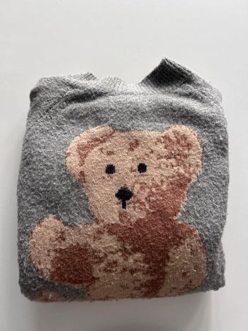 Pull court imprimé nounours Bershka taille L