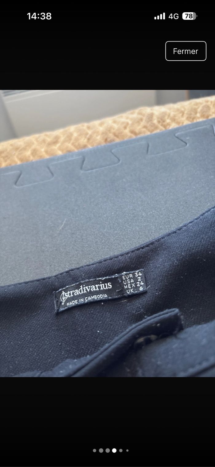 Pantalon de tailleur taille 34 - photo numéro 4
