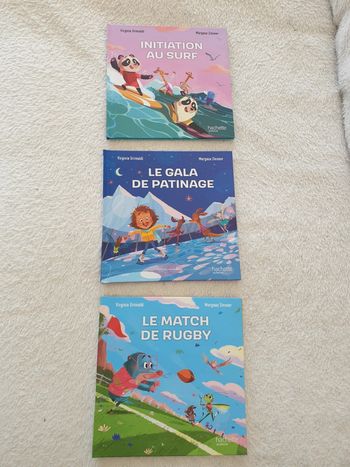Lot de 3 livres Esprit Sportif neufs