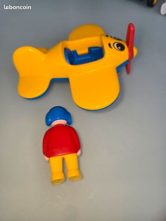 123 playmobil lot de 3 véhicules + pilotes - photo numéro 5