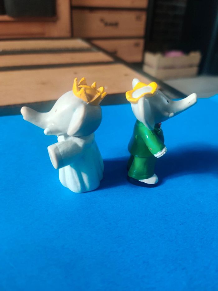 Figurines Babar Brunhoff pvc - photo numéro 3