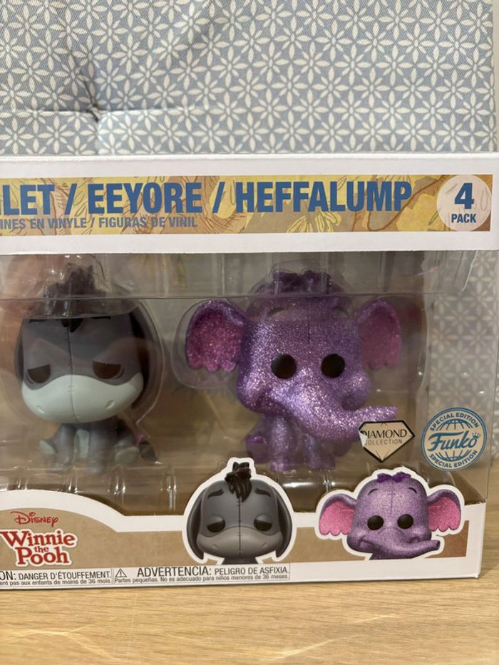Coffret 4 Pop Figurines Disney "Winnie l'Ourson, Porcinet, Bouriquet et Efelant" - photo numéro 4