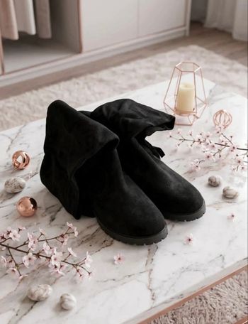  👢✨ Cuissardes noires – Taille 38 ✨👢