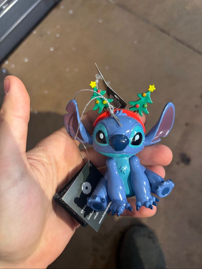 Suspension Noël Disney stitch