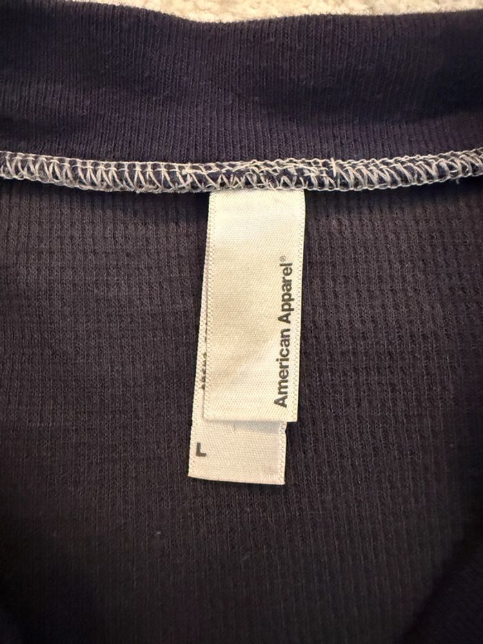 Veste à zip American Apparel Taille L - photo numéro 3
