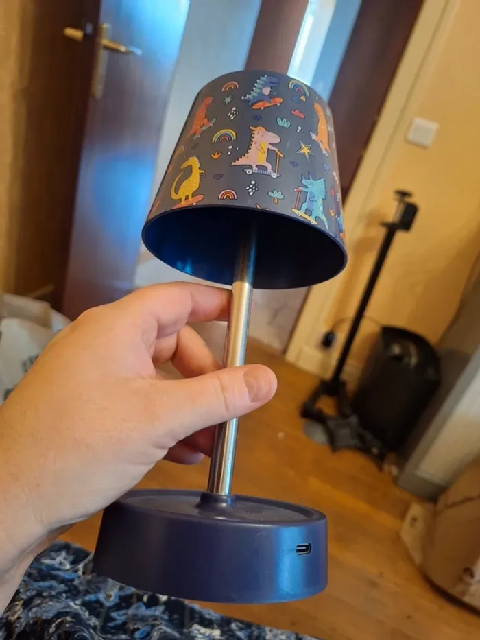 lampe de chevet dinosaure - photo numéro 2