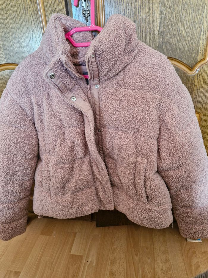 Veste  rose style Teddy