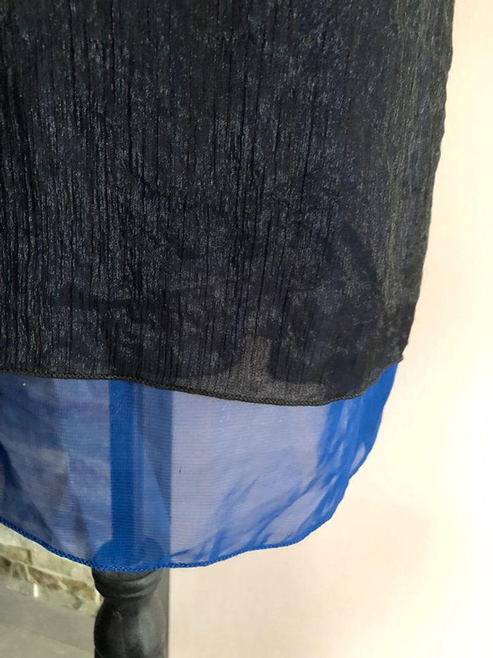 Robe fluide avec plastron - photo numéro 4