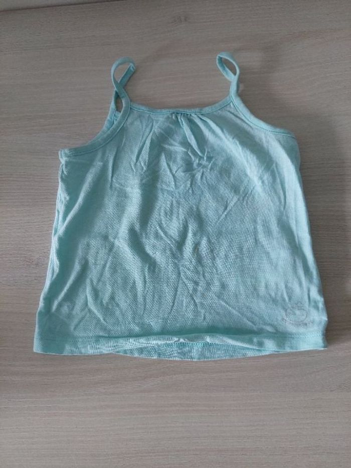 Lot de 6 débardeurs fille 18 mois
