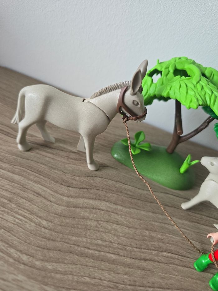 Petit lot de playmobil les ânes - photo numéro 4