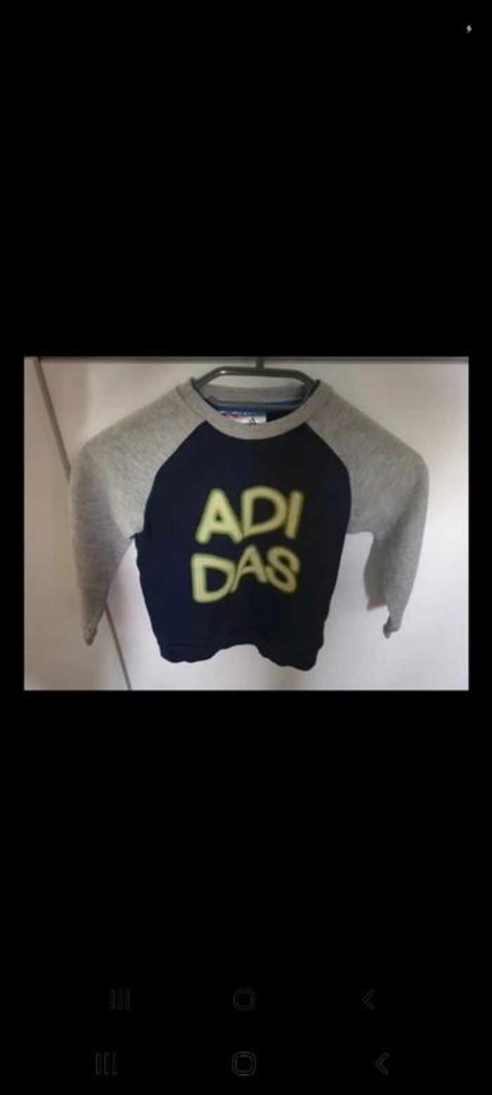 Pull adidas 2/3ans - photo numéro 2
