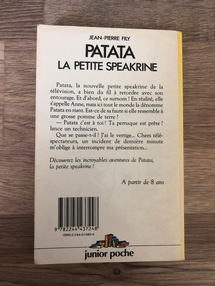 Livre jeunesse « Patata La petite Speakrine » - photo numéro 2