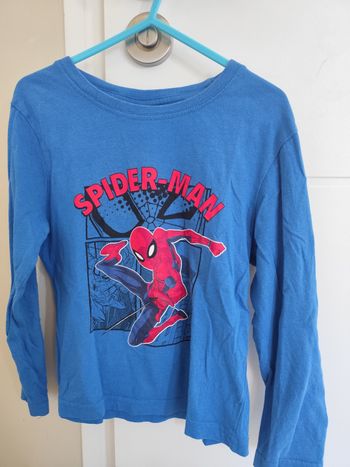 Tee-shirt manches longues Spider Man 5 ans