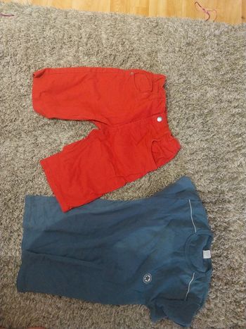 Short gemo et t-shirt absorba 14ans