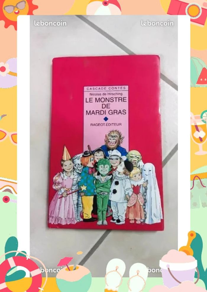 Livre le monstre de mardi gras