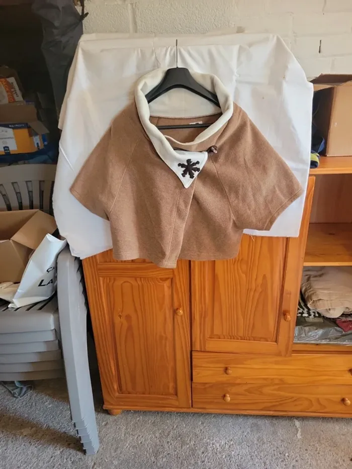 Poncho polaire taille unique