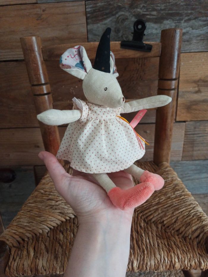 Peluche Mimi la souris moulin roty tbe - photo numéro 6