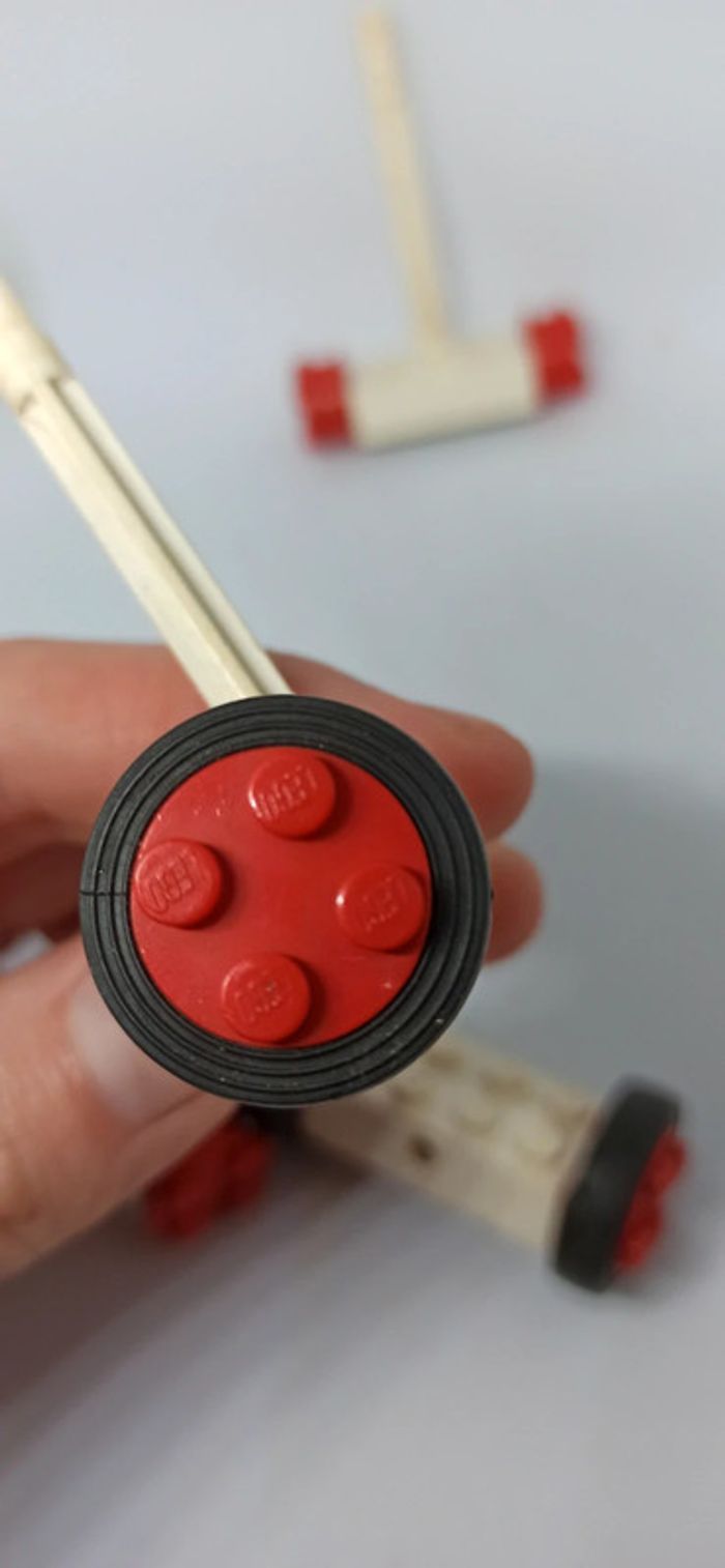 Lot de roues vintage lego - photo numéro 5