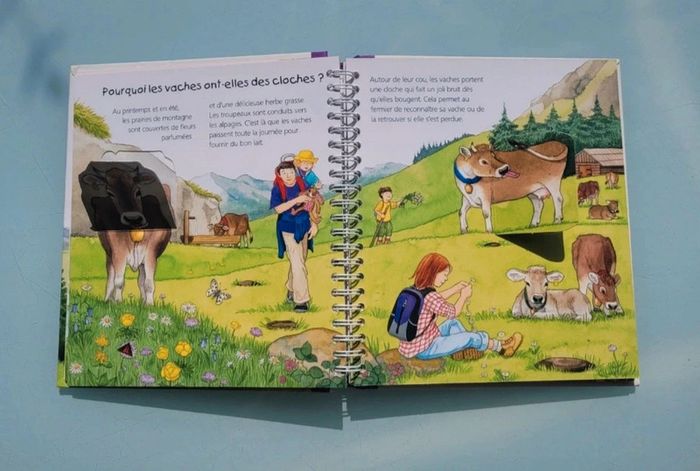 Livre animé à volets Les P'tits Juniors : 🏔 La Montagne  🏞 41 - photo numéro 6