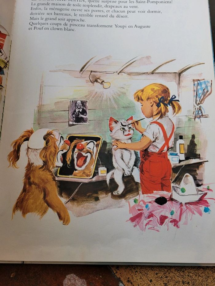 1964 Livre ancien rare le cirque Caroline grand album collection Pierre Probst - photo numéro 5