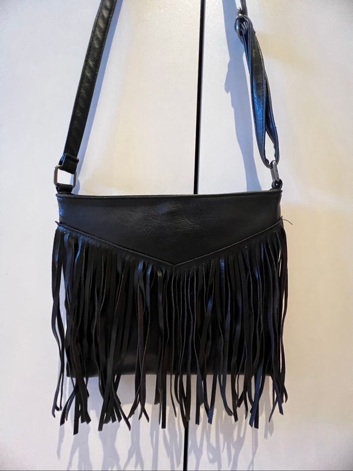 Sac à main à franges