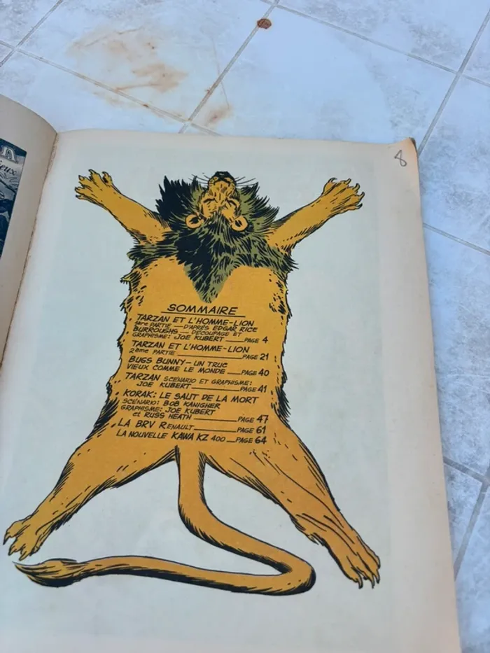 BD Géant Tarzan n°24 - Le seigneur de la jungle - Edgar Rice Burroughs - photo numéro 2
