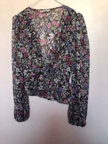 Blouse Cache coeur Stradivarius