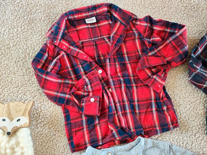 Lot de 4 chemises polo 3 ans - photo numéro 4