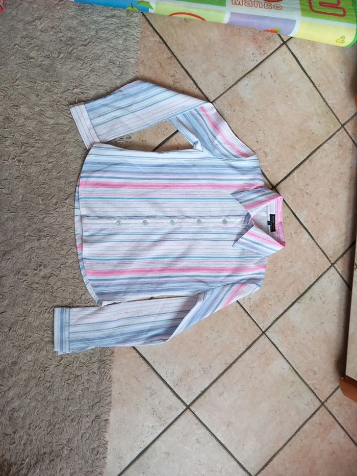 🎀tunique chemise coton elasthan T40 Cink ME Paris - photo numéro 2