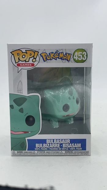 Figurine Funko Pop Pokemon Bulbizarre N•453