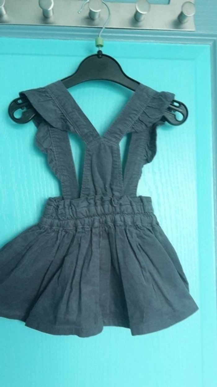 Robe chasuble grise 3 mois - photo numéro 3