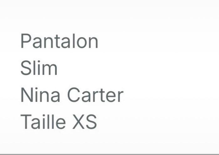 Pantalon Nina Carter - photo numéro 4