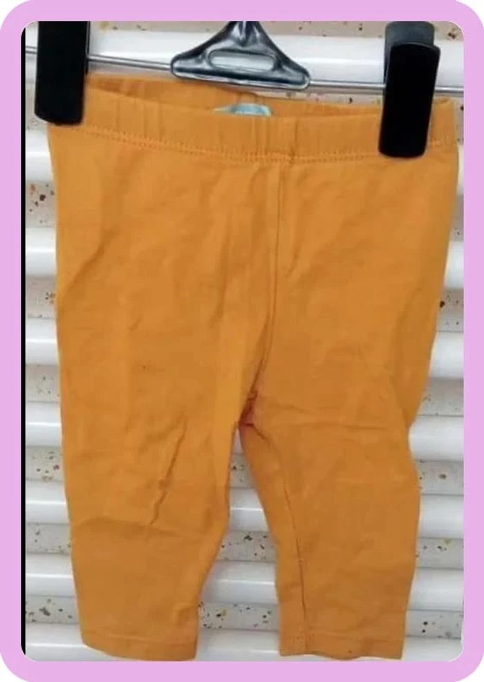 Legging  moutarde Obaïbi Taille  3 mois - photo numéro 2