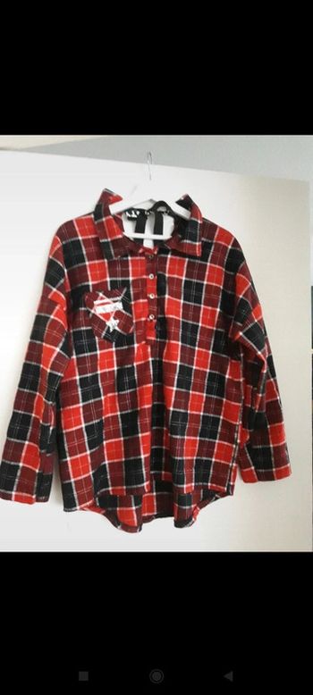 Chemise a carreaux pour femme neuf